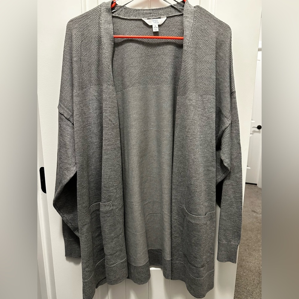Gray Cardigan NWT